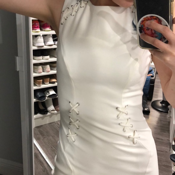 White Cache Dress - Picture 2 of 5